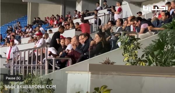 وليد الركراكي حاضر بدونور لمتابعة مباراة الوداد وريفرز